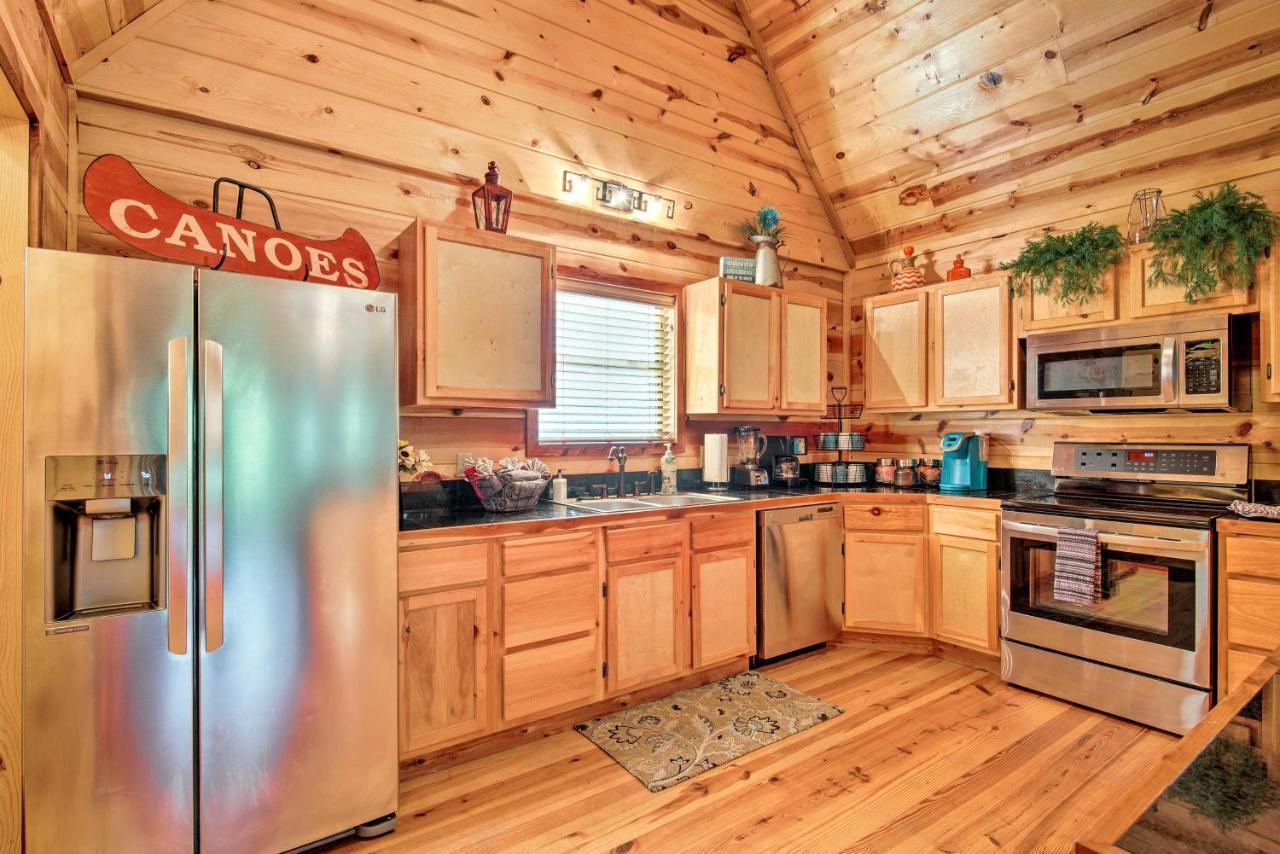 Broken Bow Cabin With Deck On Mountain Fork River! Exterior foto